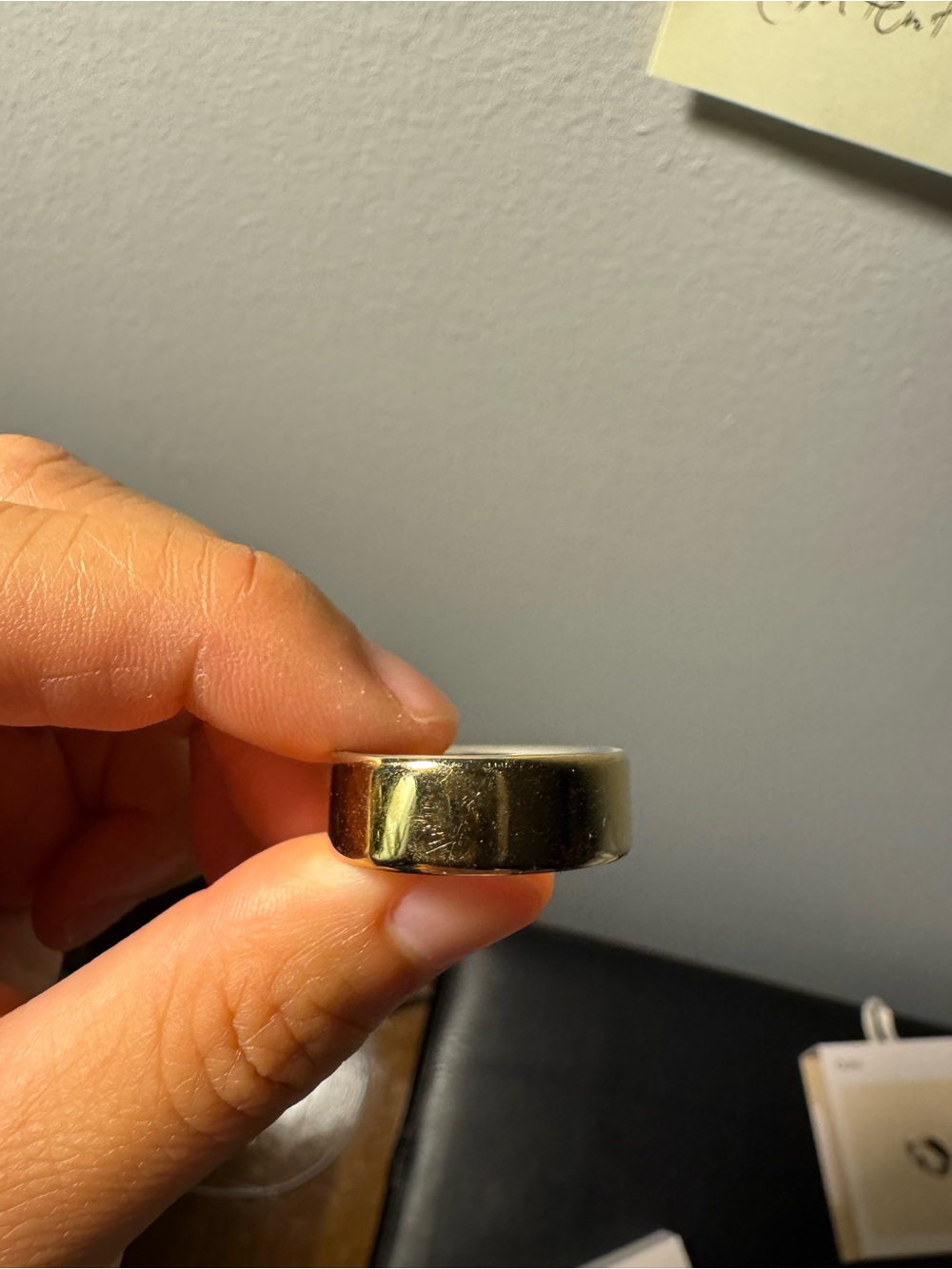Oura Ring Gen 4 Gold Size 8